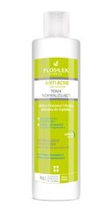 Veido tonikas Floslek Anti Acne 24H, 225 ml цена и информация | Средства для очищения лица | pigu.lt