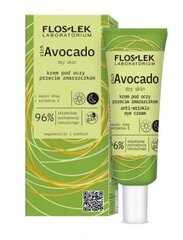 Paakių kremas Floslek Rich Avocado, 30 ml цена и информация | Сыворотки, кремы для век | pigu.lt