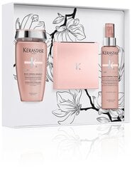 Kosmetikos rinkinys Kerastase Chroma Absolu Trio Bain: šampūnas, 250 ml + plaukų kaukė, 200 ml + purškiklis plaukams, 150 ml kaina ir informacija | Šampūnai | pigu.lt