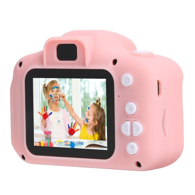 Vaikiškas skaitmeninis fotoaparatas, 4GB, microSD kaina ir informacija | Skaitmeniniai fotoaparatai | pigu.lt