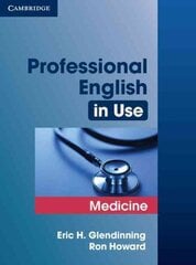 Professional English in Use Medicine Medicine with Answers цена и информация | Пособия по изучению иностранных языков | pigu.lt