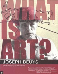 What is Art?: Conversation with Joseph Beuys цена и информация | Книги об искусстве | pigu.lt