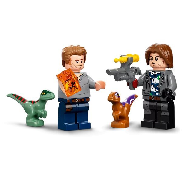 76945 LEGO Jurassic World Atrociraptor: motociklo gaudynės ir LEGO katalogas 2023 m. gruodžio mėn. ir Pliušinė pagalvė Katė kaina ir informacija | Konstruktoriai ir kaladėlės | pigu.lt