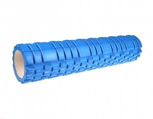 Masažinis volas Sportbay® Grid, 60cm, mėlynas kaina ir informacija | Masažo reikmenys | pigu.lt
