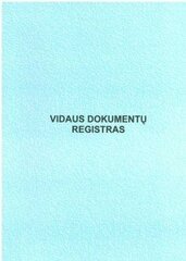 Журнал регистрации внутренних документов, A4 (48) 0720-039 цена и информация | Тетради и бумажные товары | pigu.lt