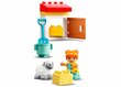 LEGO® Duplo konstruktorių rinkinys ir pliušinė pagalvė Katė kaina ir informacija | Konstruktoriai ir kaladėlės | pigu.lt