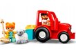 LEGO® Duplo konstruktorių rinkinys ir pliušinė pagalvė Katė kaina ir informacija | Konstruktoriai ir kaladėlės | pigu.lt