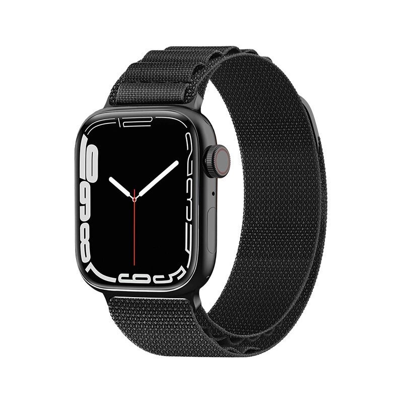 Hurtel Alpine Apple Watch 42|44|45|49 mm black kaina ir informacija | Išmaniųjų laikrodžių ir apyrankių priedai | pigu.lt