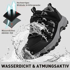 Мужская водонепроницаемая легкая походная обувь Odckoy цена и информация | Мужские ботинки | pigu.lt