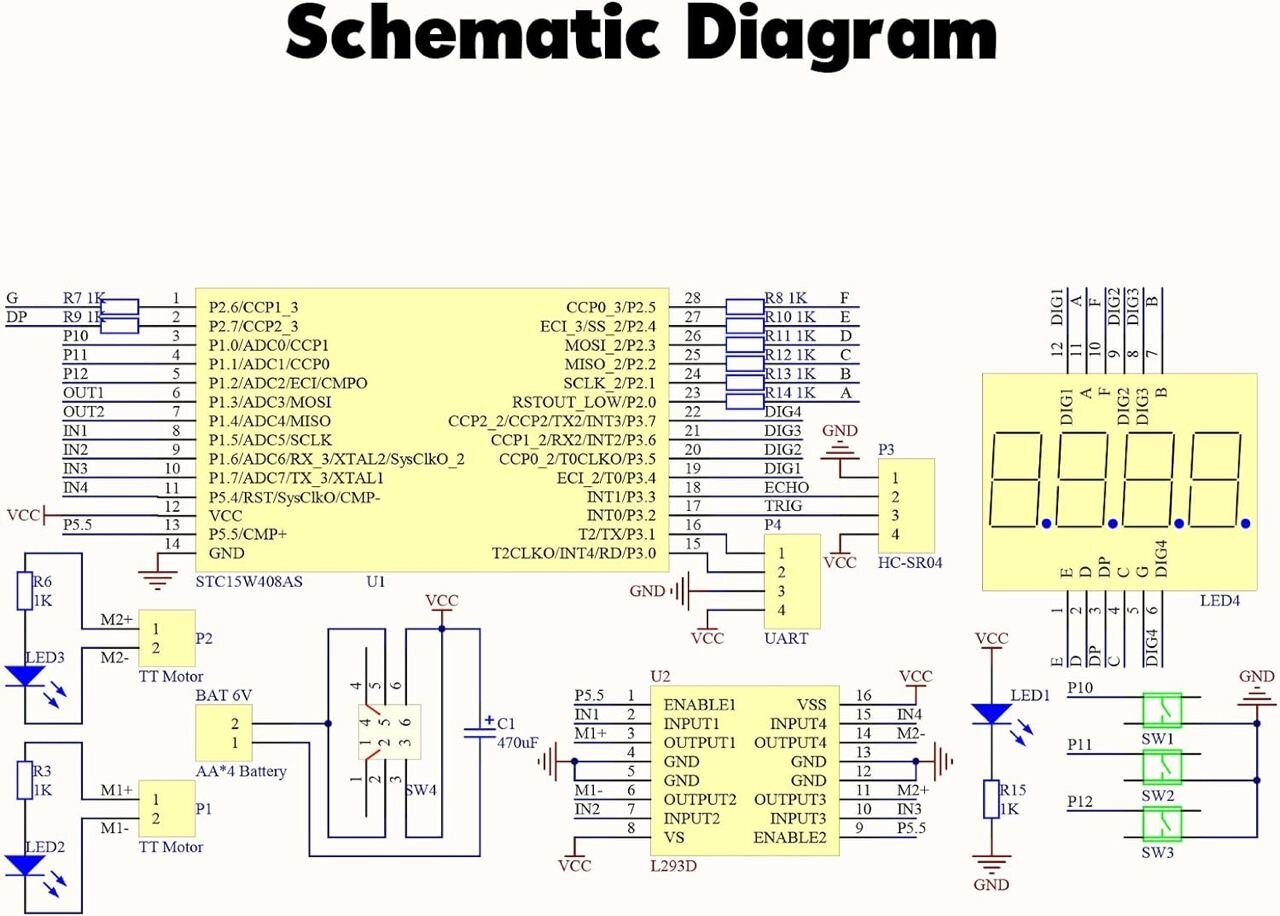 Arduino stiliaus elektronikos rinkinys. AD01 цена и информация | Atviro kodo elektronika | pigu.lt