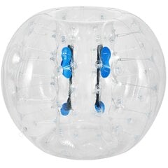Pripučiamas buferio kamuolys Vevor, 1.5 m, skaidrus kaina ir informacija | Pripučiamos ir paplūdimio prekės | pigu.lt