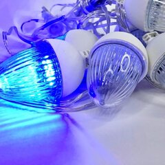 Новогодняя гирлянда Berimax Flash 10 LED, синяя цена и информация | Гирлянды | pigu.lt