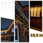 Kalėdinė girlianda, 500 LED, 19 m kaina ir informacija | Girliandos | pigu.lt