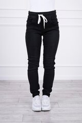 Черные женские джинсы Regular  цена и информация | Джинсы для женщин | pigu.lt
