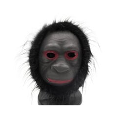 Veido kaukė Beždžionė, juoda цена и информация | Карнавальные костюмы | pigu.lt