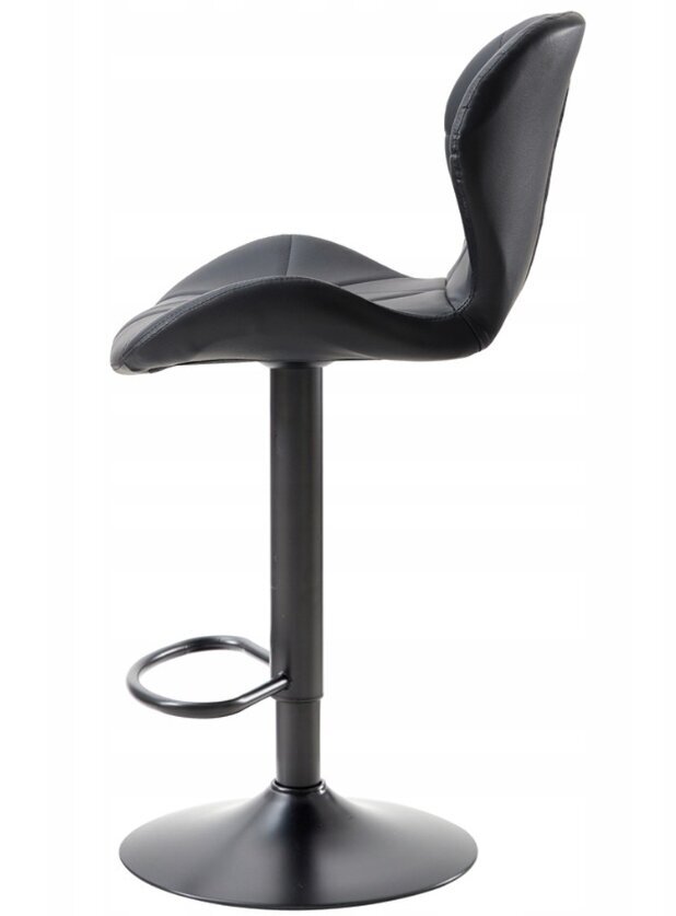 2-jų baro kėdžių komplektas Viking Pina, juodas цена и информация | Virtuvės ir valgomojo kėdės | pigu.lt