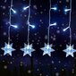 Kalėdinės lemputės su 19 snaigių ir daug mažesnių lempučių, 4m, 96 LED, LIVMAN XY-016 цена и информация | Girliandos | pigu.lt