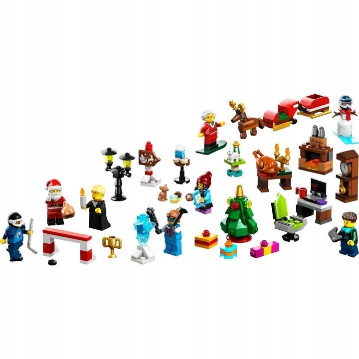 60381 LEGO City Advento kalendorius цена и информация | Žaislai berniukams | pigu.lt