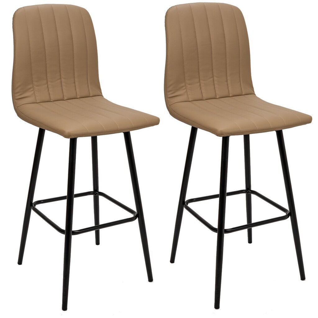 2-jų baro kėdžių komplektas Viking Mohito, rudas цена и информация | Virtuvės ir valgomojo kėdės | pigu.lt