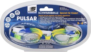 Plaukimo akiniai Sunflex Pulsar, mėlyni/žali kaina ir informacija | Plaukimo akiniai | pigu.lt