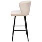 2-jų baro kėdžių komplektas Viking Malibu, smėlio spalvos kaina ir informacija | Virtuvės ir valgomojo kėdės | pigu.lt