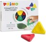 Vaškinės trikampės kreidelės Primo, 6 sp. kaina ir informacija | Piešimo, tapybos, lipdymo reikmenys | pigu.lt