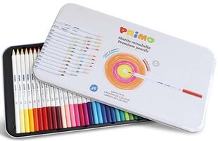 Spalvoti pieštukai Primo Minabella, 36 spalvų kaina ir informacija | Piešimo, tapybos, lipdymo reikmenys | pigu.lt