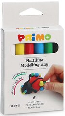 Plastilinas Primo, 6 sp. цена и информация | Принадлежности для рисования, лепки | pigu.lt