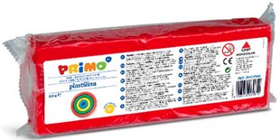 Plastilinas PRIMO, raudonos spalvos, 550 g kaina ir informacija | Piešimo, tapybos, lipdymo reikmenys | pigu.lt