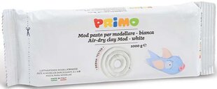Molis Primo, baltas., 1000 g цена и информация | Принадлежности для рисования, лепки | pigu.lt
