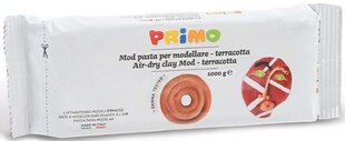 Molis Primo, rudas, 1000 g цена и информация | Принадлежности для рисования, лепки | pigu.lt