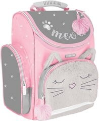 Kuprinė Starpak Plush Cat Meow, rožinė kaina ir informacija | Kuprinės mokyklai, sportiniai maišeliai | pigu.lt