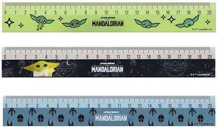 Liniuotė Coolpack Mandalorian, 20 cm kaina ir informacija | Kanceliarinės prekės | pigu.lt