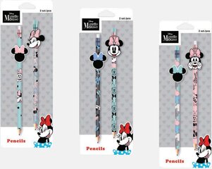 Pieštukas COOLPACK Minnie Mouse su trintuku, HB, 2 vnt. kaina ir informacija | Rašymo priemonės | pigu.lt