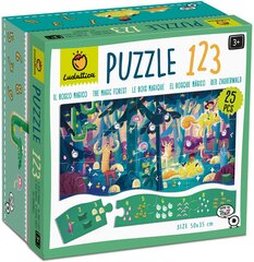 Dėlionė Ludattica Magiškas miškas, 25 d. kaina ir informacija | Dėlionės (puzzle) | pigu.lt