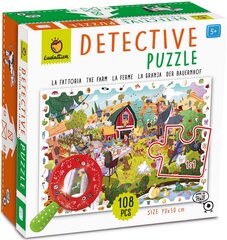 Detektyvinė dėlionė Ludattica Ūkis, 108 d. kaina ir informacija | Dėlionės (puzzle) | pigu.lt