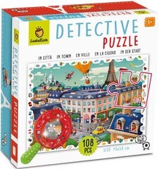 Detektyvinė dėlionė Ludattica Miestas, 108 d. kaina ir informacija | Dėlionės (puzzle) | pigu.lt