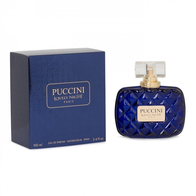 Parfumuotas vaduo Puccini Lovely Night Blue EDP moterims, 100 ml kaina ir informacija | Kvepalai moterims | pigu.lt