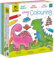 Spalvinimo rinkinys Ludattica Easy colouring цена и информация | Принадлежности для рисования, лепки | pigu.lt