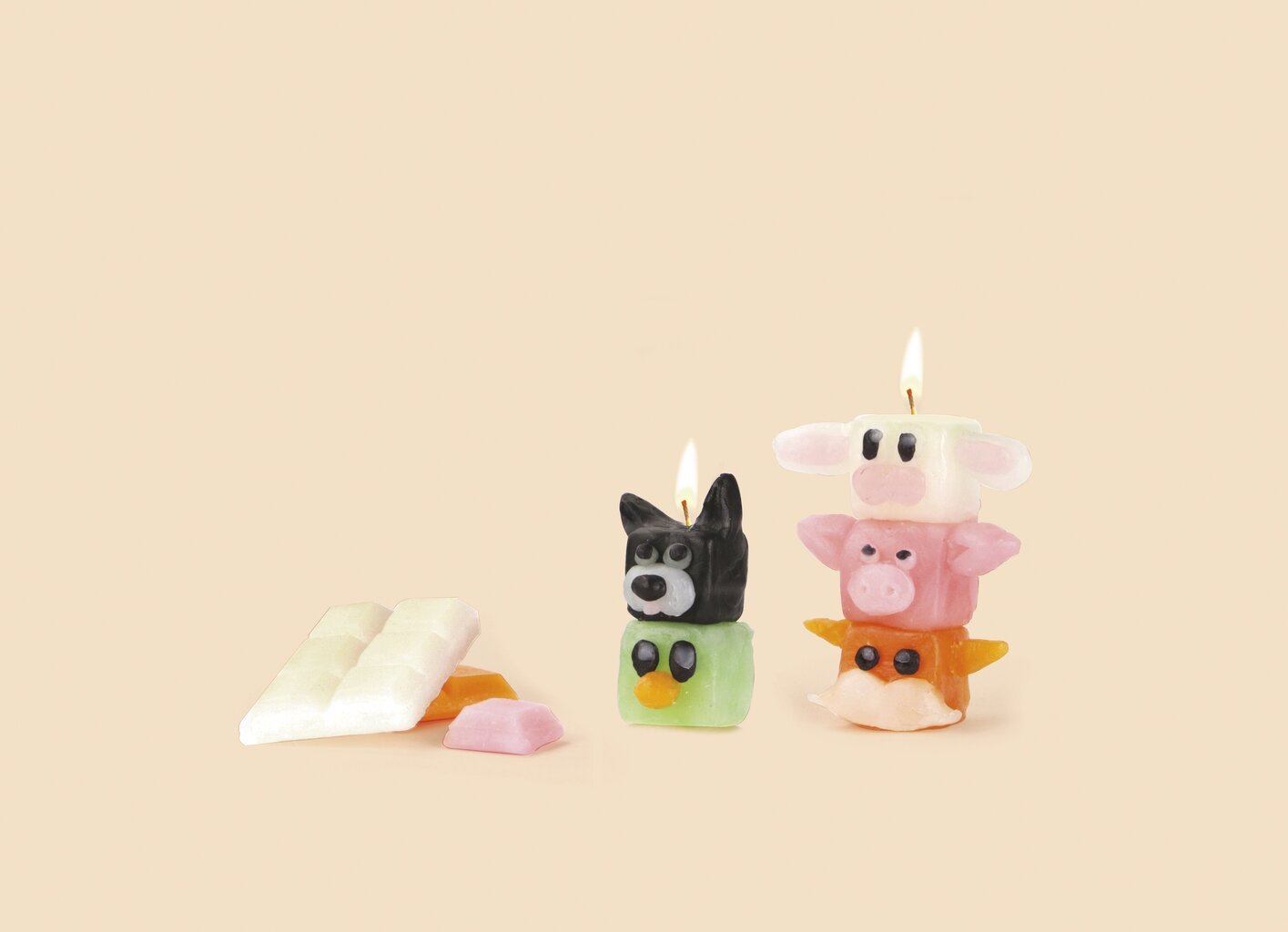 Žvakių gamybos rinkinys vaikams Graine Creative Totemai kaina ir informacija | Lavinamieji žaislai | pigu.lt