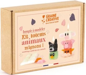Žvakių gamybos rinkinys vaikams Graine Creative Totemai цена и информация | Развивающие игрушки | pigu.lt