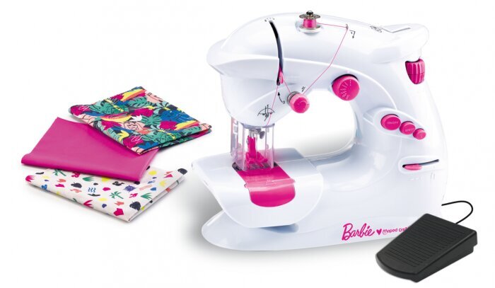 Žaislinė siuvimo mašina Maped Creativ Barbie Atelier Couture kaina ir informacija | Žaislai mergaitėms | pigu.lt