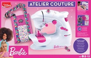 Žaislinė siuvimo mašina Maped Creativ Barbie Atelier Couture kaina ir informacija | Žaislai mergaitėms | pigu.lt