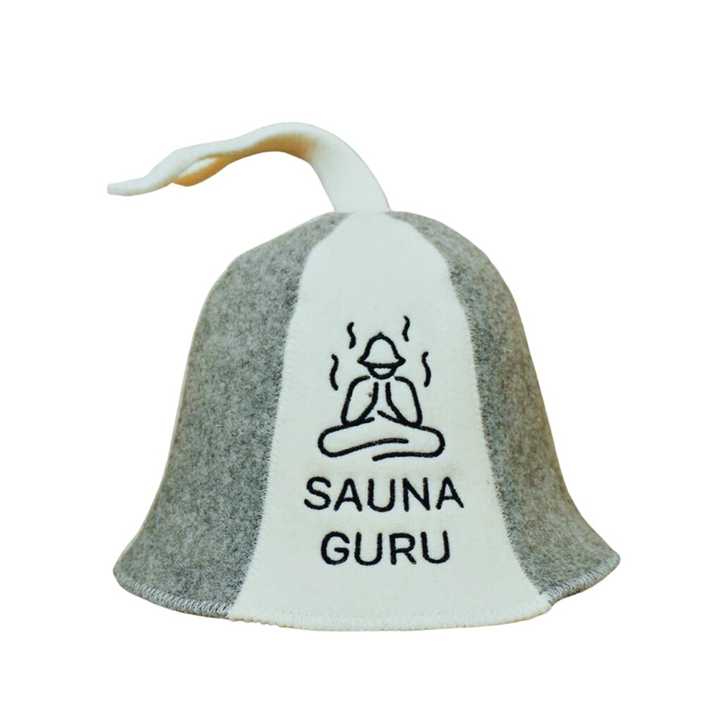 Pirties kepurė Sauna Guru 100% vilna kaina ir informacija | Saunos, pirties aksesuarai | pigu.lt