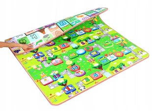 Dvipusis žaidimų kilimėlis KidsToys, 190x170cm цена и информация | Развивающие коврики | pigu.lt
