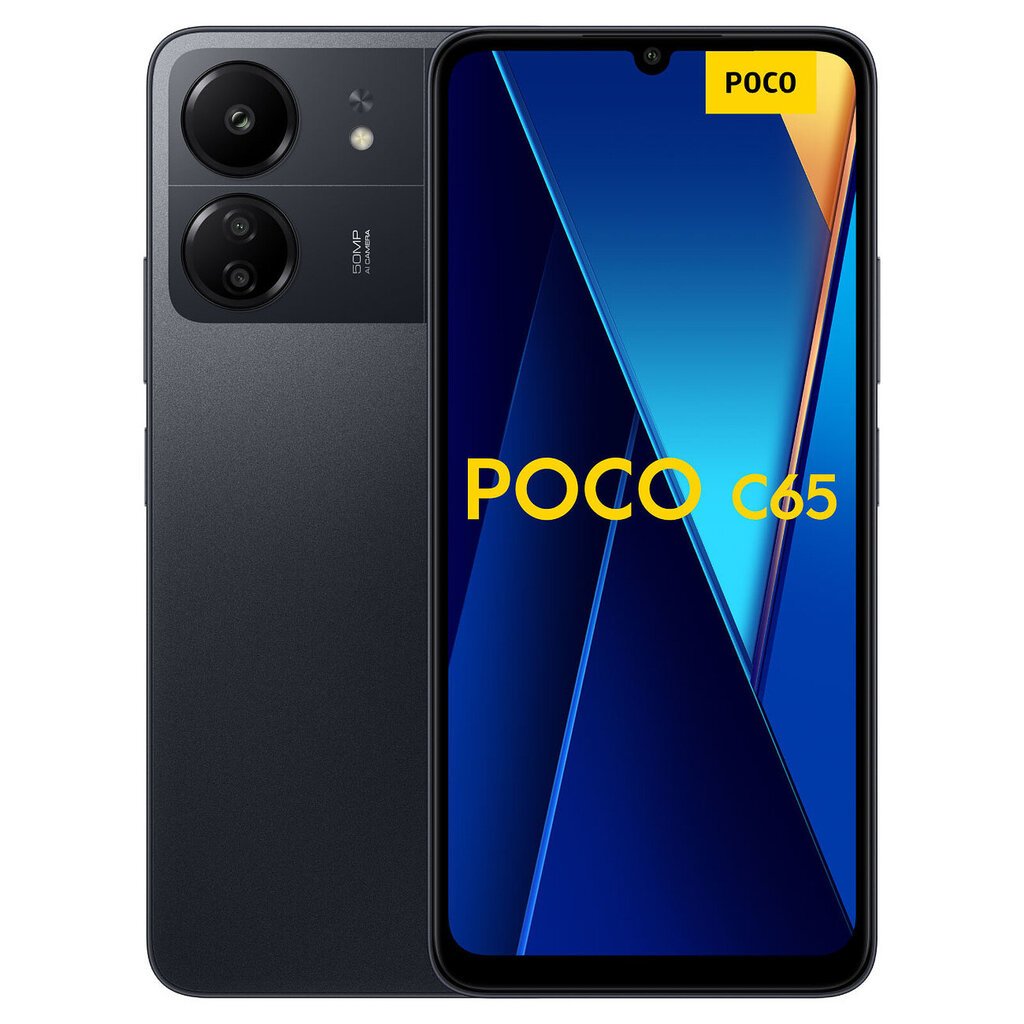Poco C65 6/128GB MZB0FKVEU Black цена и информация | Mobilieji telefonai | pigu.lt