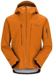 Slidinėjimo striukė vyrams Rab Khroma Kinetic, oranžinė kaina ir informacija | Vyriškа slidinėjimo apranga | pigu.lt