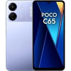 POCO C65 6/128GB Purple kaina ir informacija | Mobilieji telefonai | pigu.lt