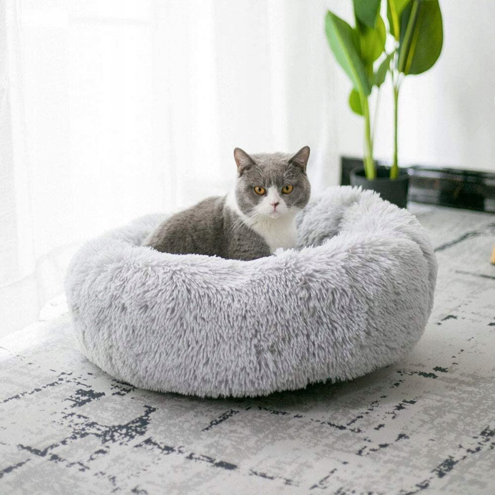 Guolis šunims ir katėms, 80 cm, pilkas kaina ir informacija | Guoliai, pagalvėlės | pigu.lt