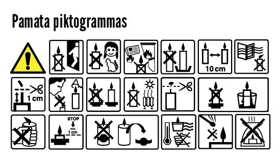 Žvakės Maxi, 10 vnt. kaina ir informacija | Žvakės, Žvakidės | pigu.lt